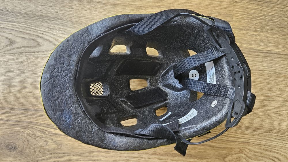 Kask Hamax rozmiar S żółty 47-52cm dziecięcy