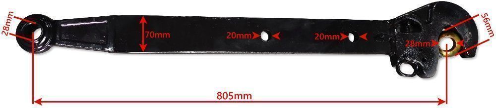 Cięgła + Stabilizatory + Łącznik CENTRALNY C-360 ZŁĄCZE EURO [7856]