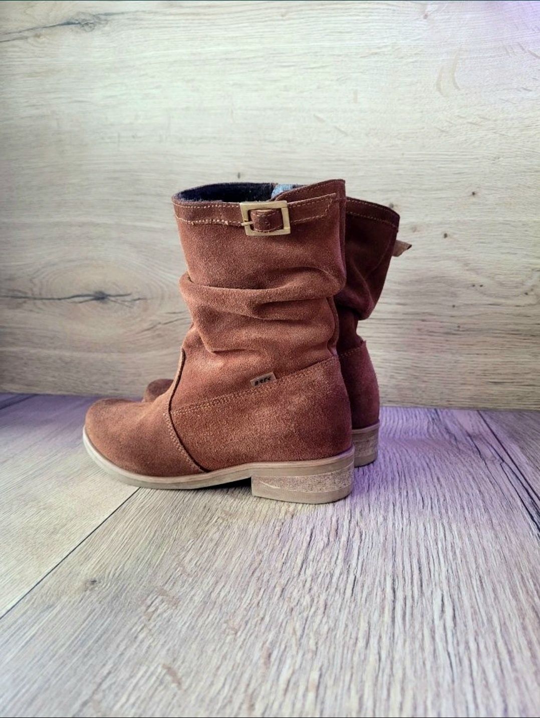 Buty dziewczęce skórzane BARTEK/WOJAS rozm. 29