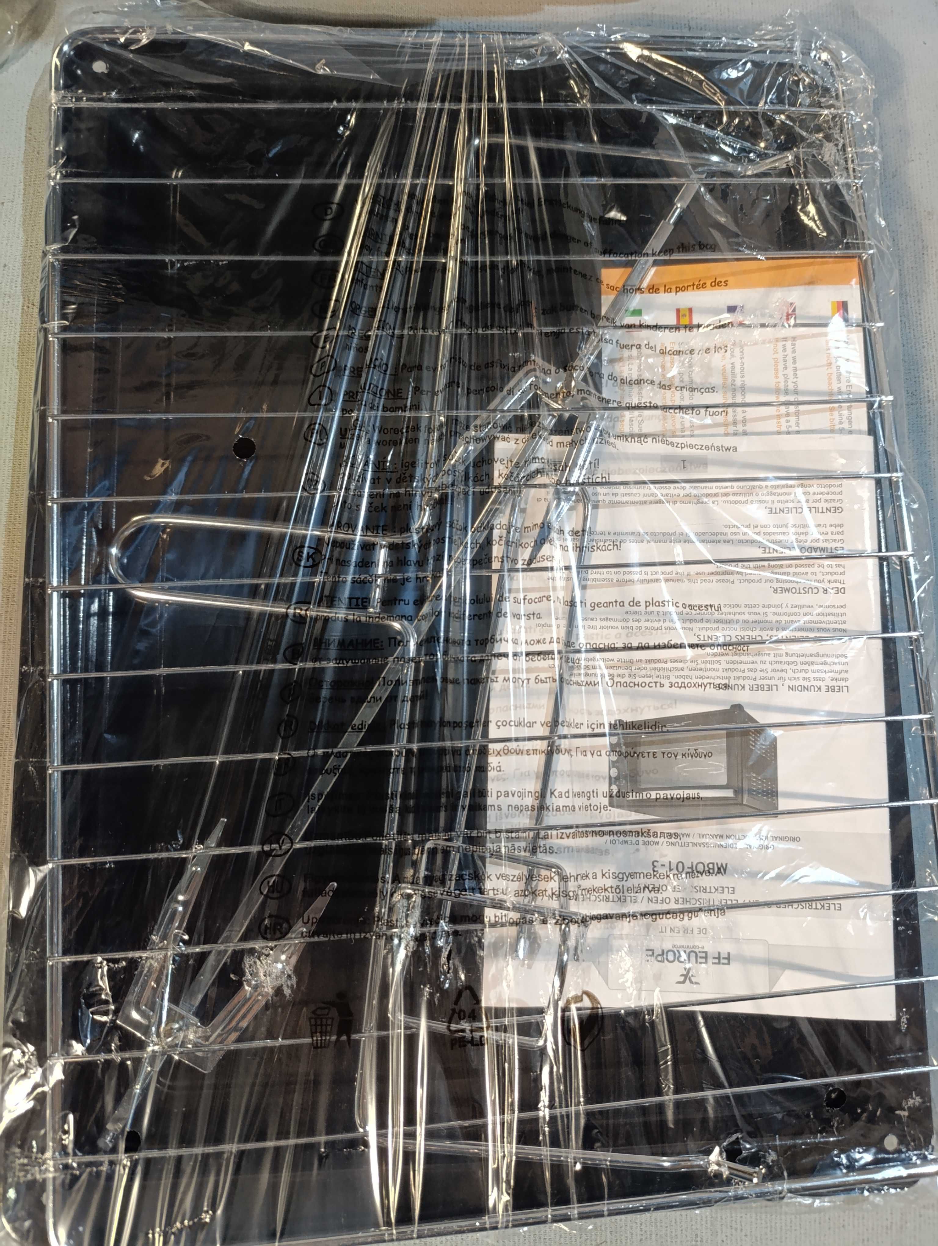 Jago mini piekarnik elektryczny z rożnem 48L, 200W