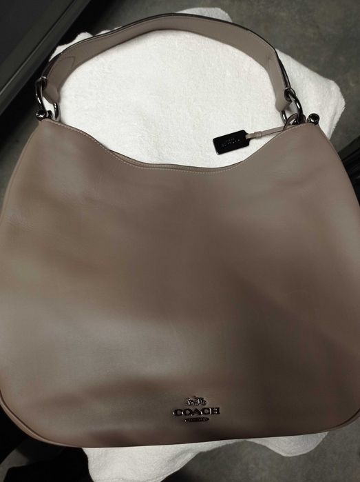 Novo COACH Saddle Bag - Genuíno pele