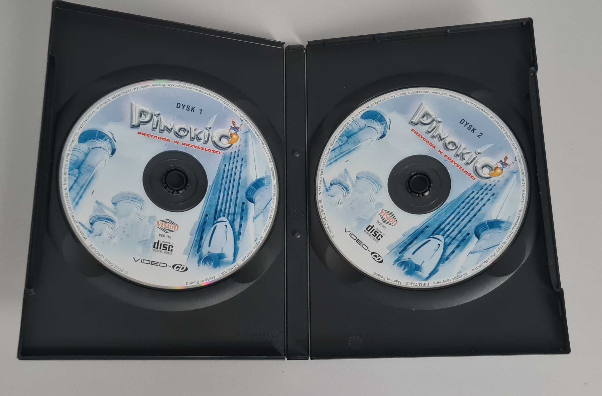Pinokio Przygoda w Przyszłości Płyta VIDEO-CD
