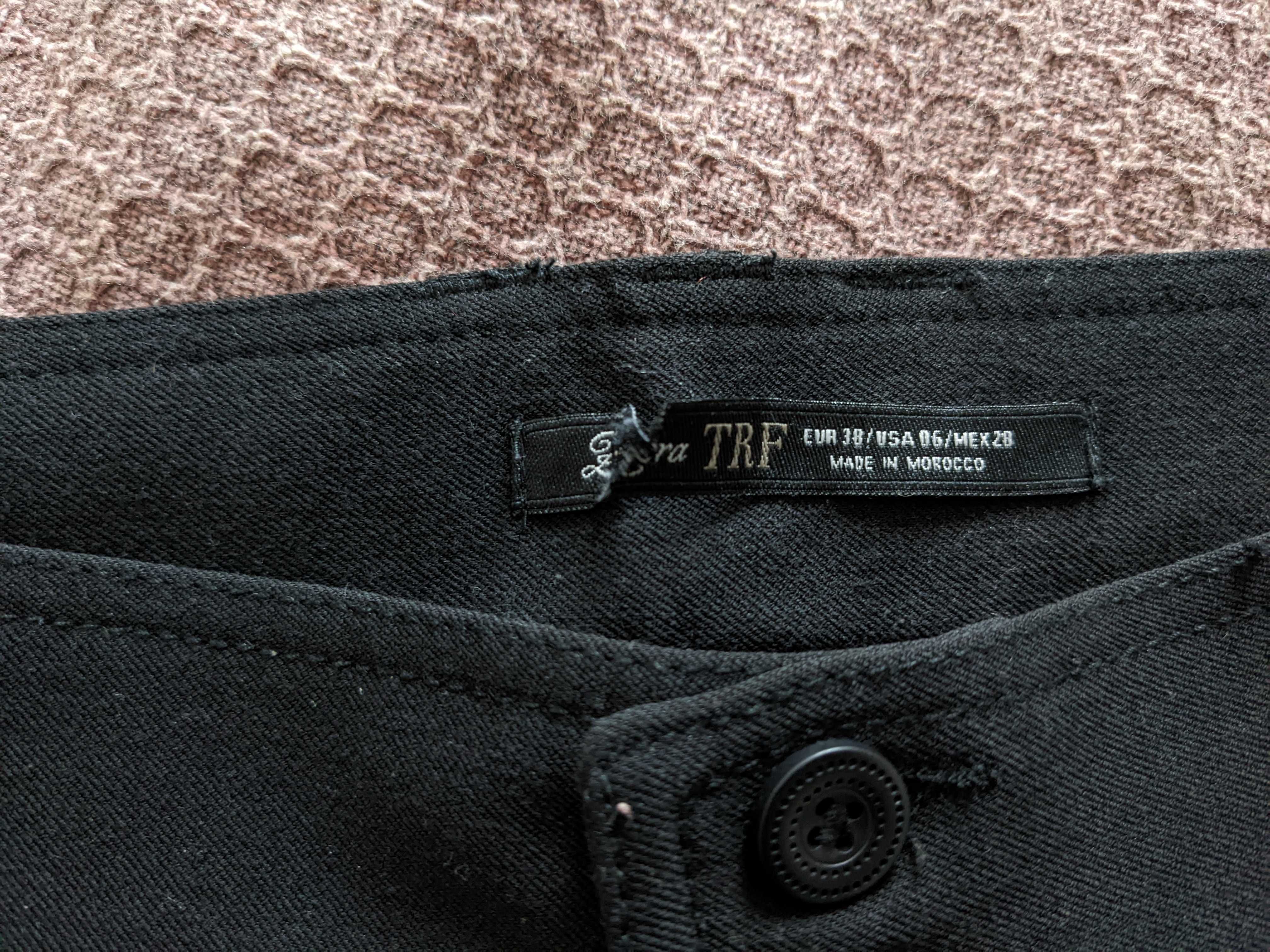 Spodnie czarne Zara XS