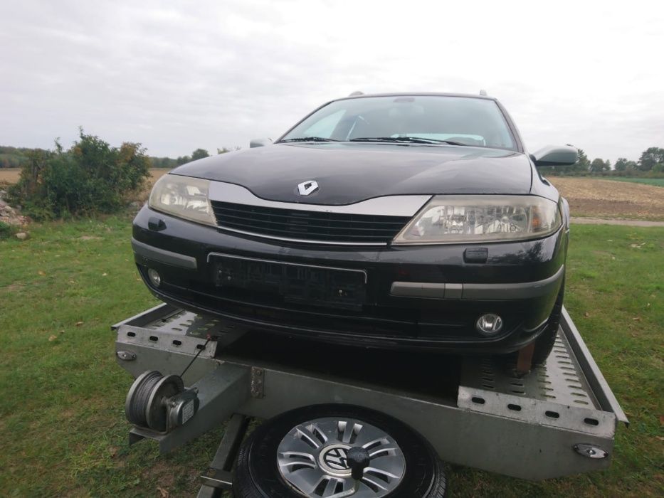 RENAULT LAGUNA II 2 maska pokrywa silnika znaczek kolor NV676 stan bdb