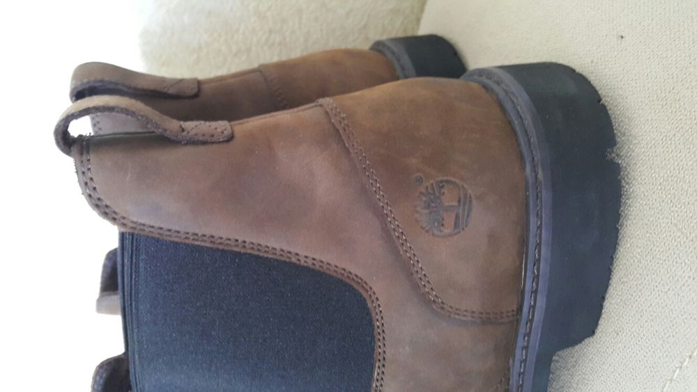 Ботинки челси Timberland натур кожа нубук 43р 29см сост нов Red Wing