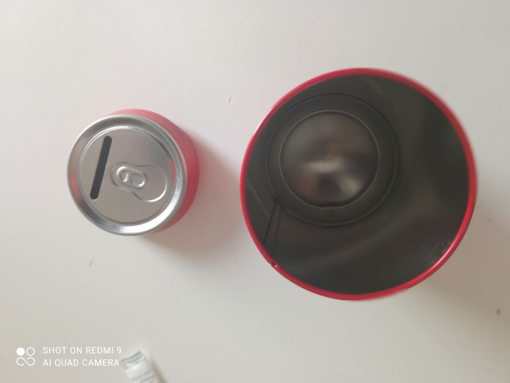 Mealheiro lata coca cola