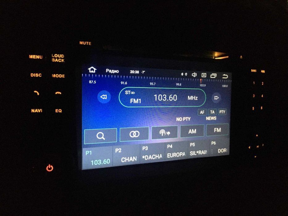 Radio android mercedes W245 W209 W169 A/B B200 B170 Sprinter PROM