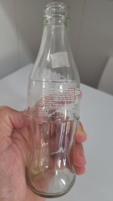 Garrafas antigas de Coca-Cola pirogravadas 250ml
