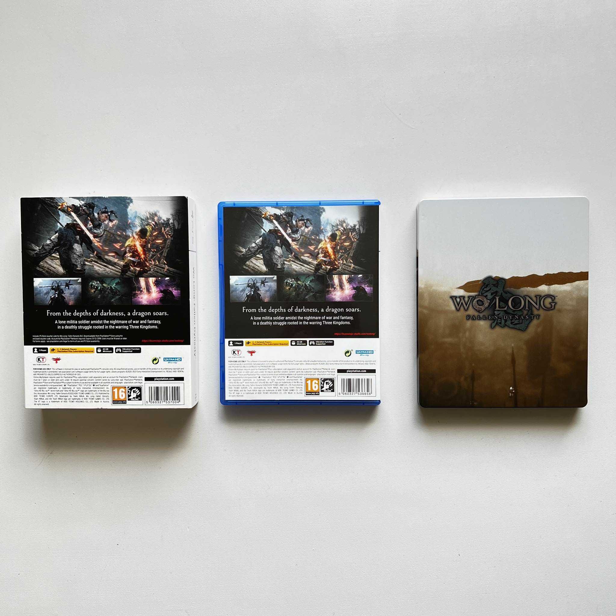 WO LONG Fallen Dynasty Steelbook Edition Gra na PS5 Unikatowa Seria