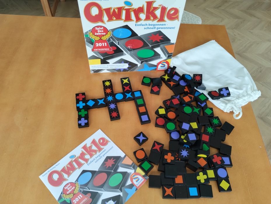 Gra Qwirkle drewniana