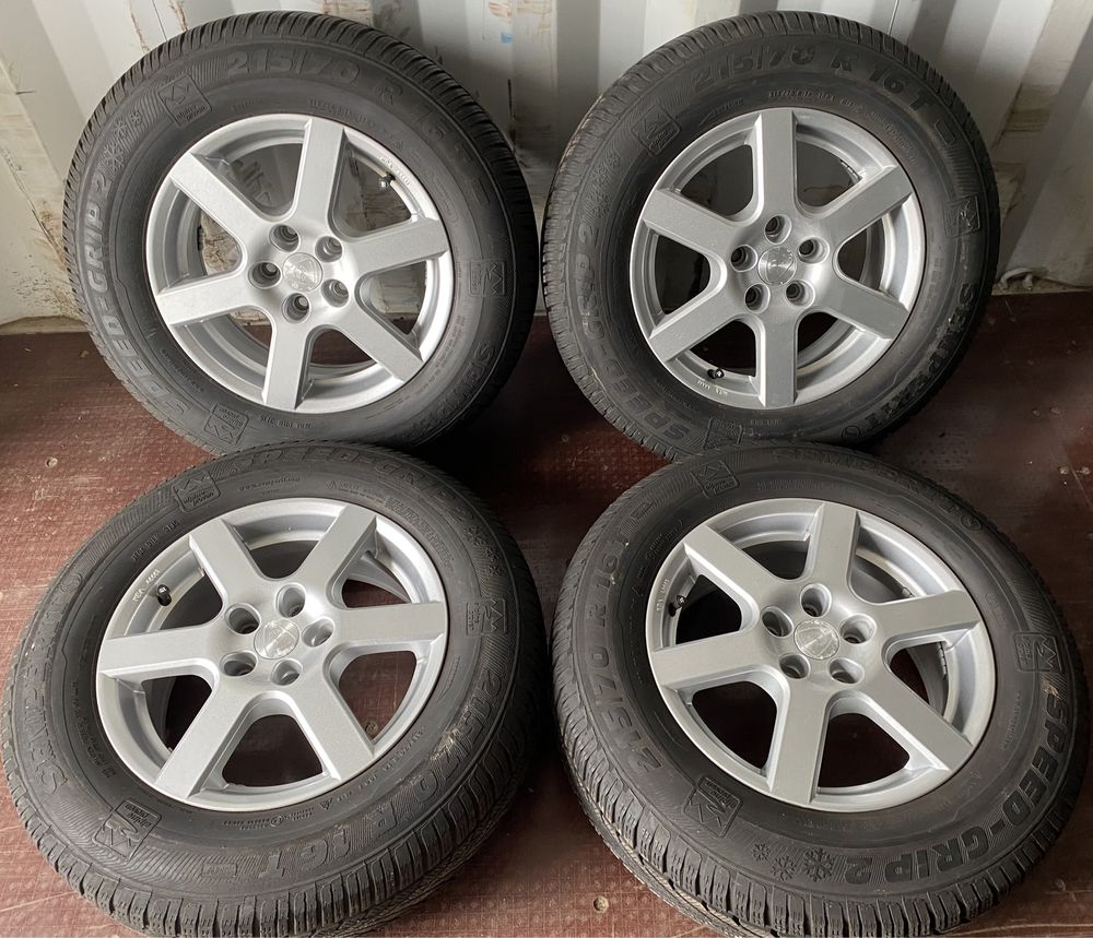 Alufelgi z oponami 215/70 R16 Kia Sportage Hyundai Tucson IX35 5x114,3