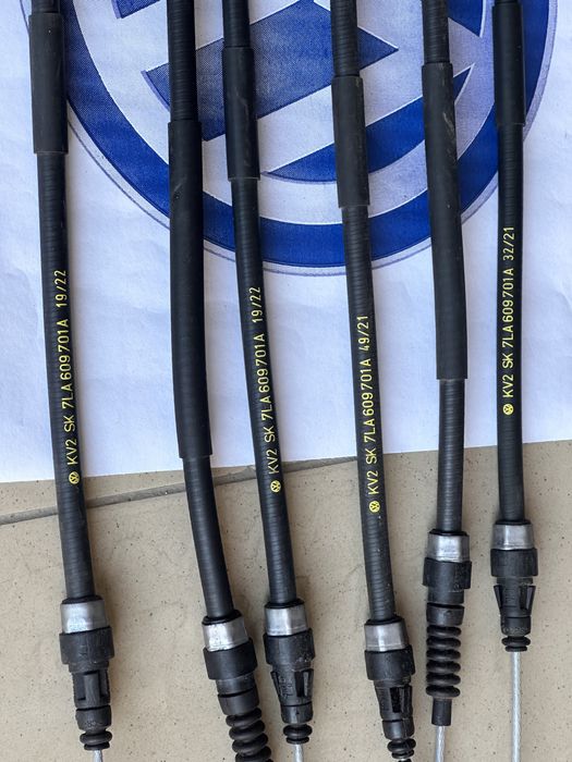 Трос ручника ручного тормозу vw t5 т5 т6 t6 транспортер мультиван