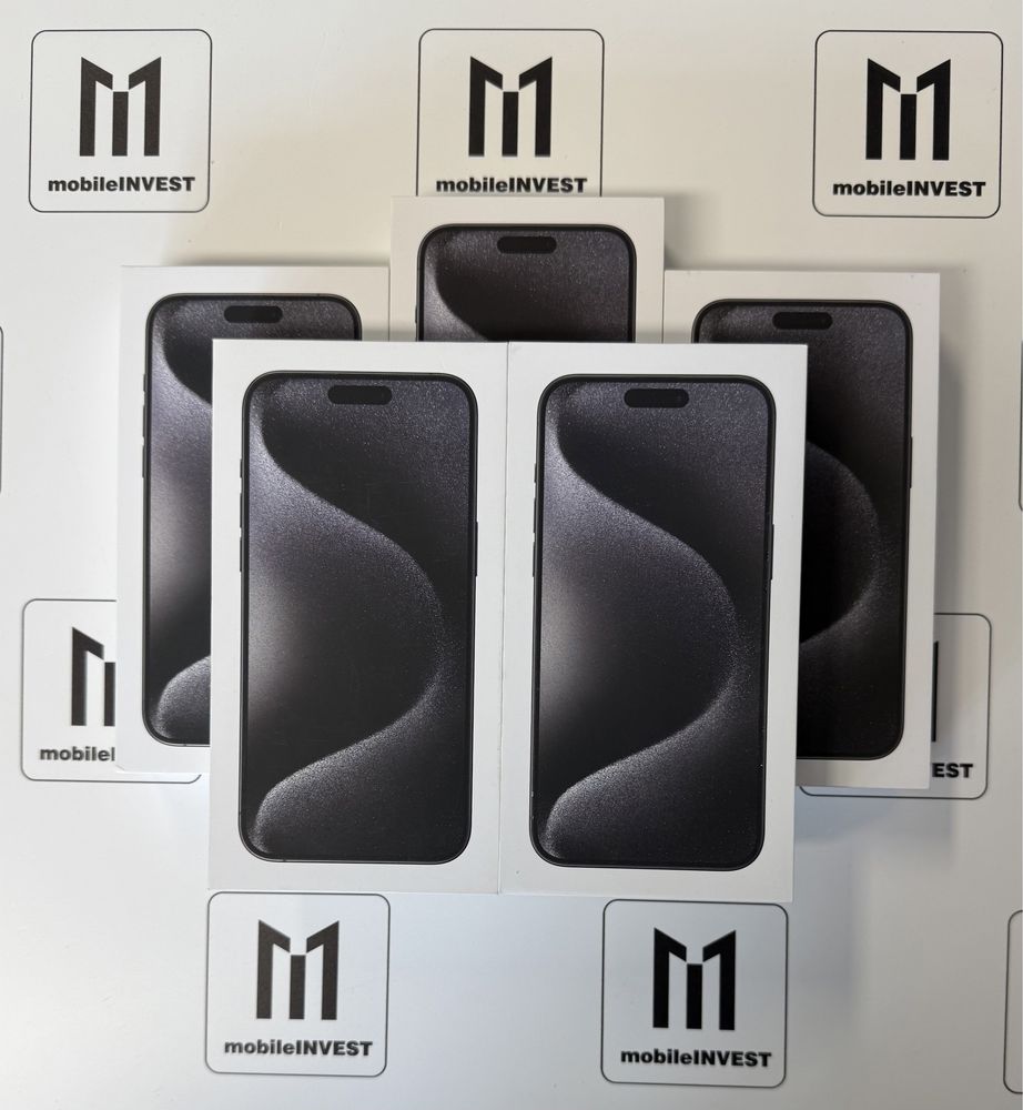FV VAT 23% iPhone 15 Pro Max 512GB Black Titanium SKLEP 4552 NETTO