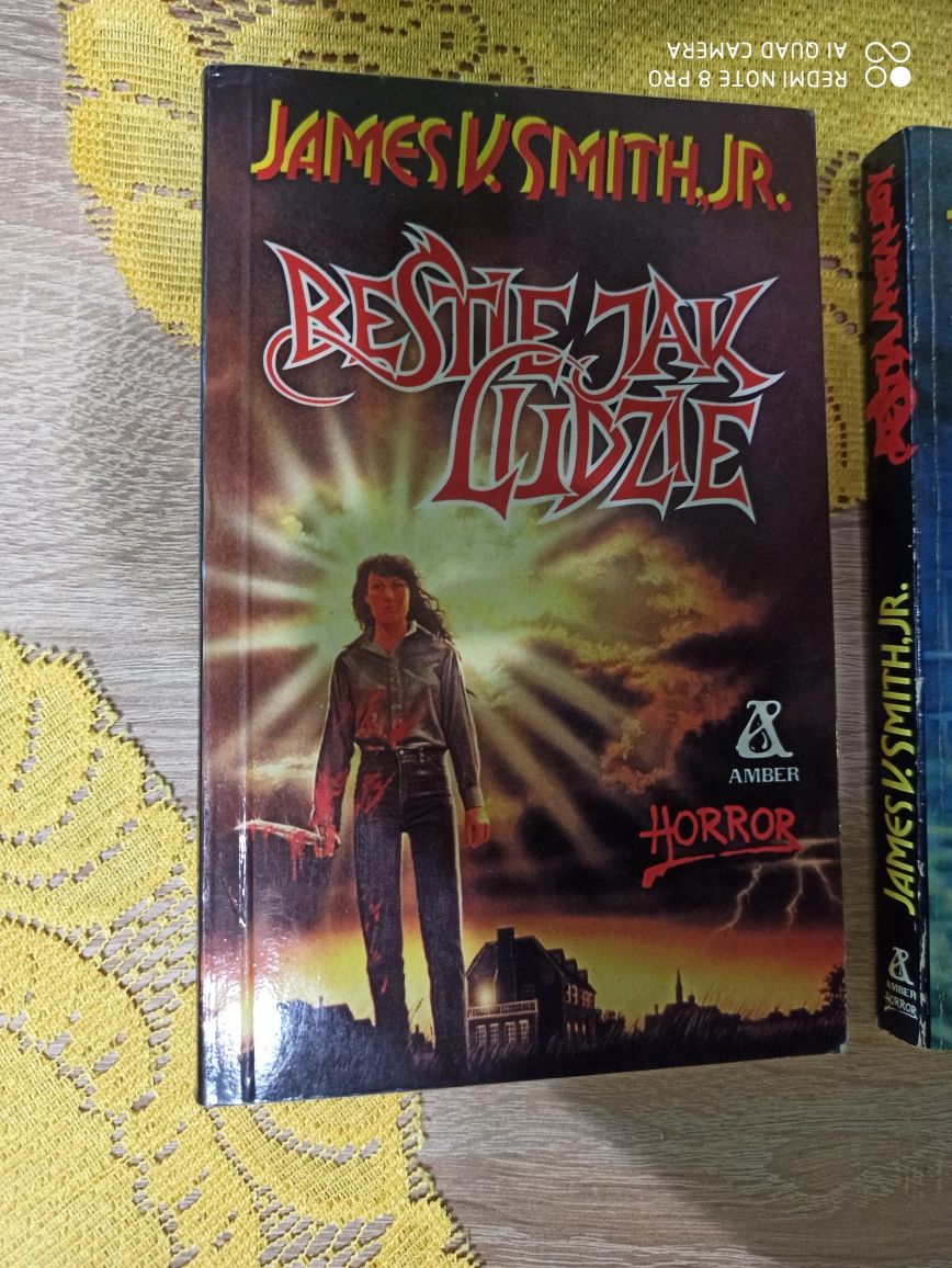 Horror James V.Smith, Jr. Bestie jak ludzie Bestia apokalipsy 2 szt