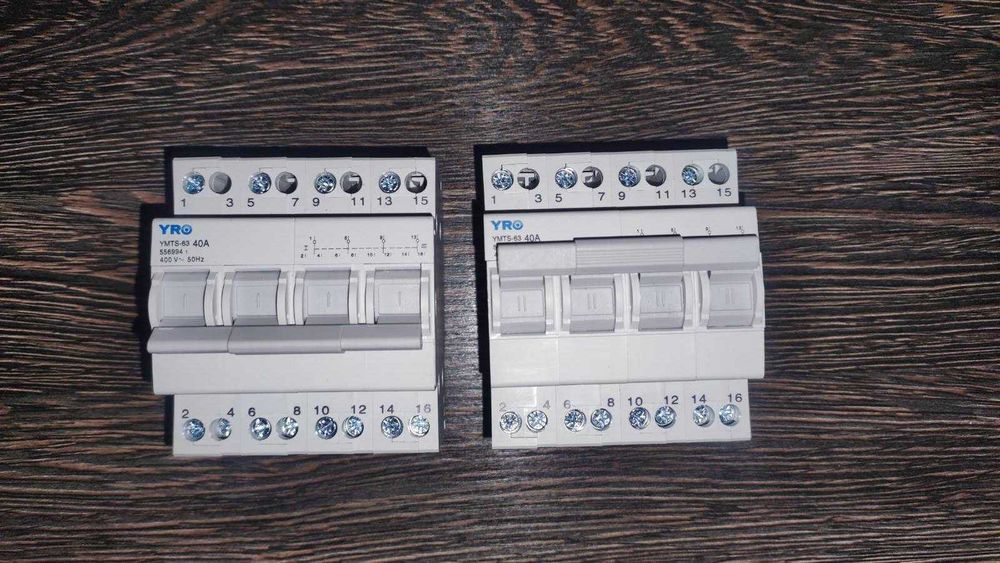 Перемикач резервного вводу/ 4-полюсний для генератора