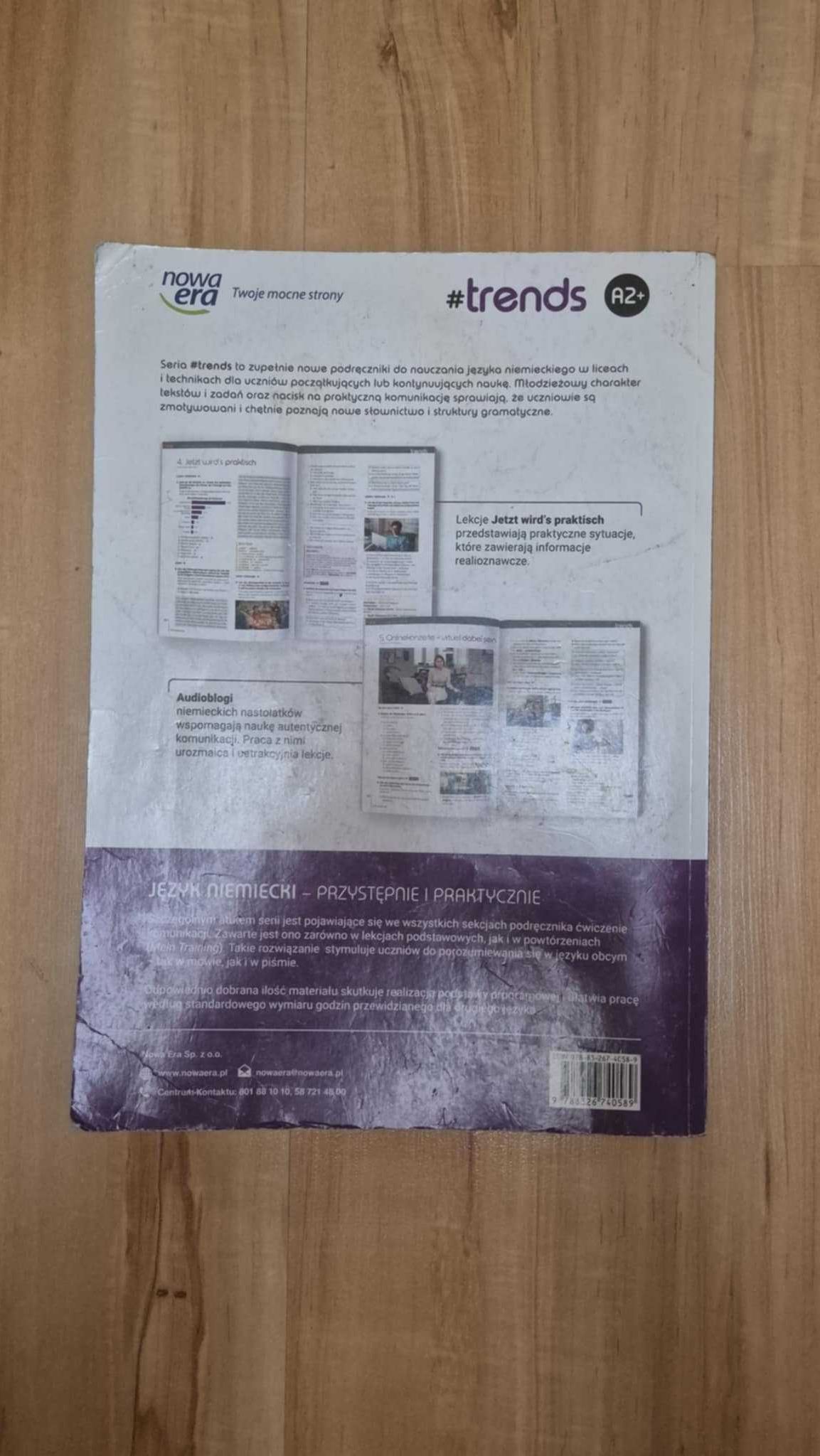 Podręcznik do języka niemieckiego #trends 4 A2+