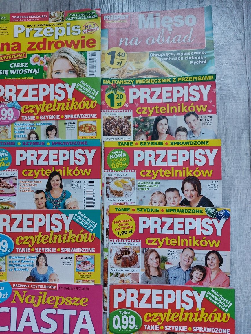 18 broszur Przepisy czytelników