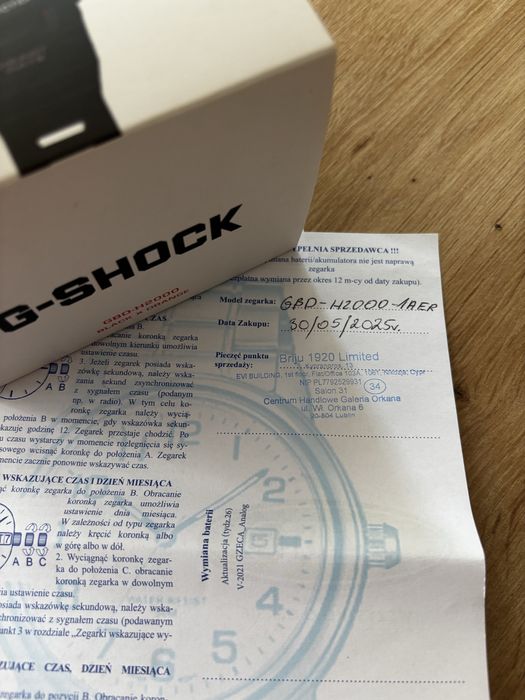 Casio G-Shock Gbd H2000 jak nowy