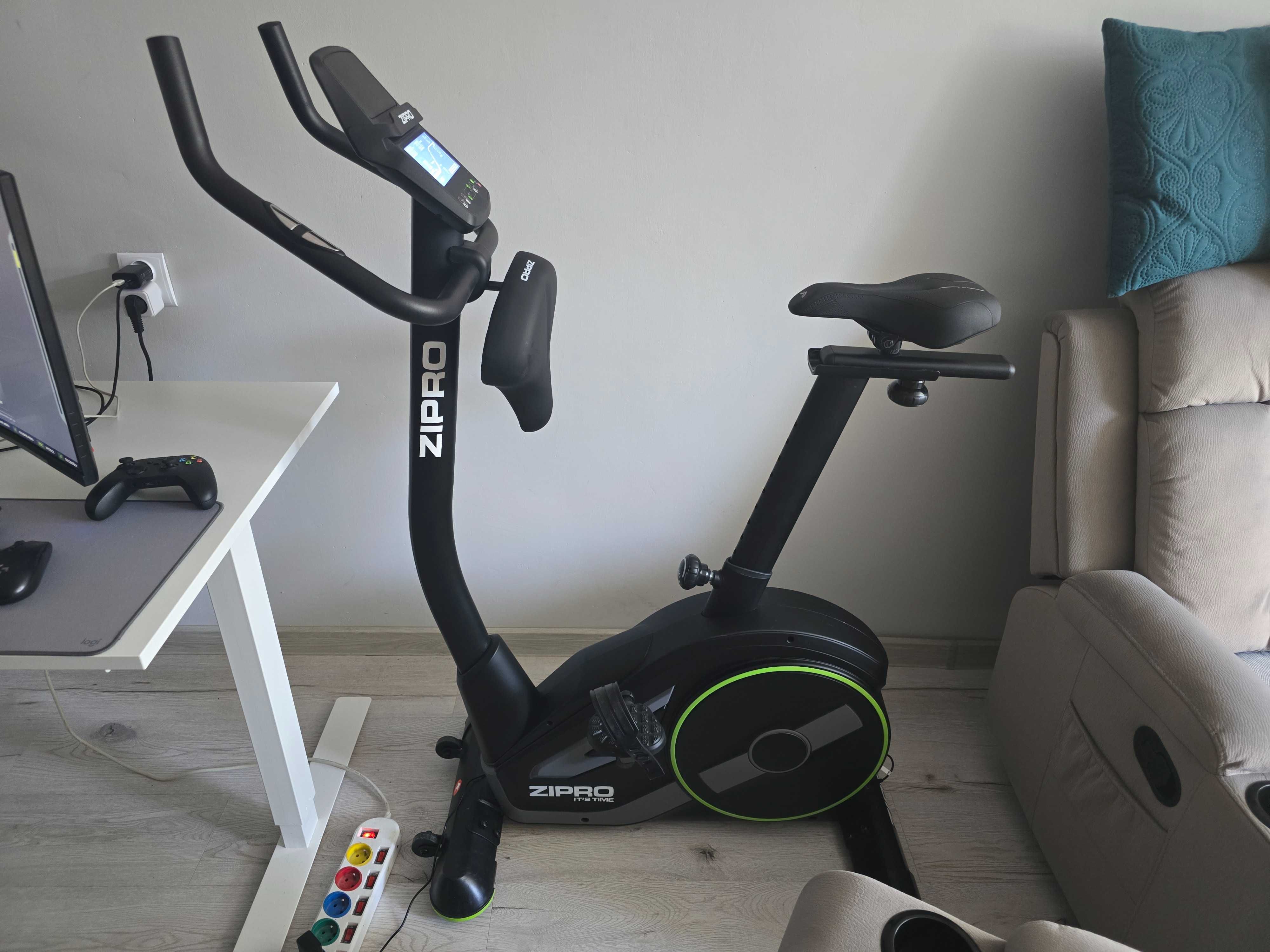 Rowerek stacjonarny Zipro Rave - Kinomap / MyWhoosh / Zwift