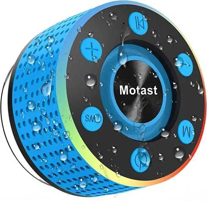 Głośnik Motast Bluetooth IP-X7 led / przyssawka