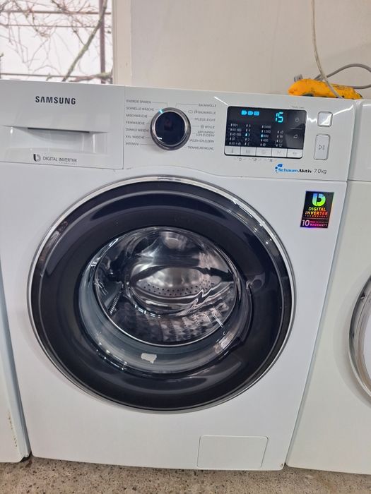 Пральна машина з баком 9 кг Samsung inverter