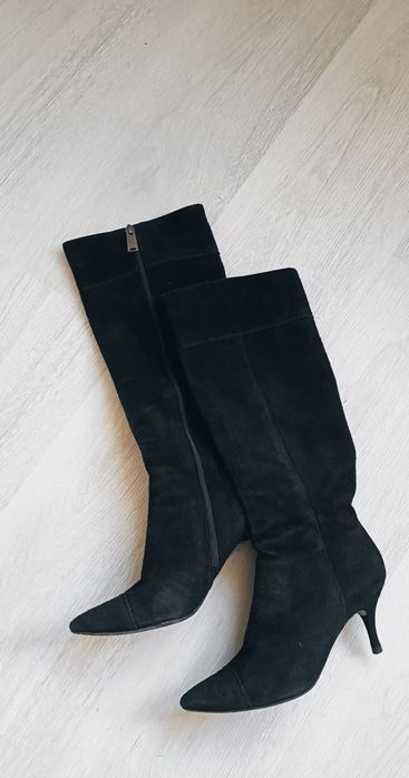 Fellini італійські чоботи замш carlo pazolini