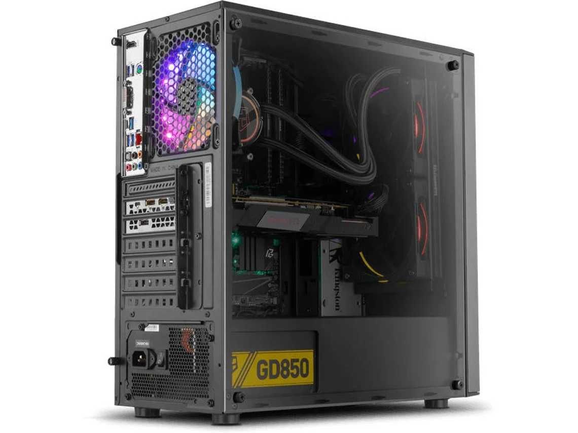 Bom preço PC Gamer i7 9700, GTX 1650, 512GB, 16GB RAM + Caixa ATX RGB