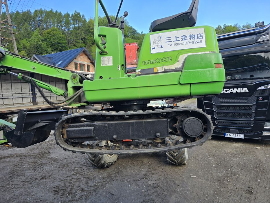 Minikoparke 800 kg Mitsubischi ME08b 1857 mth-2012 rok