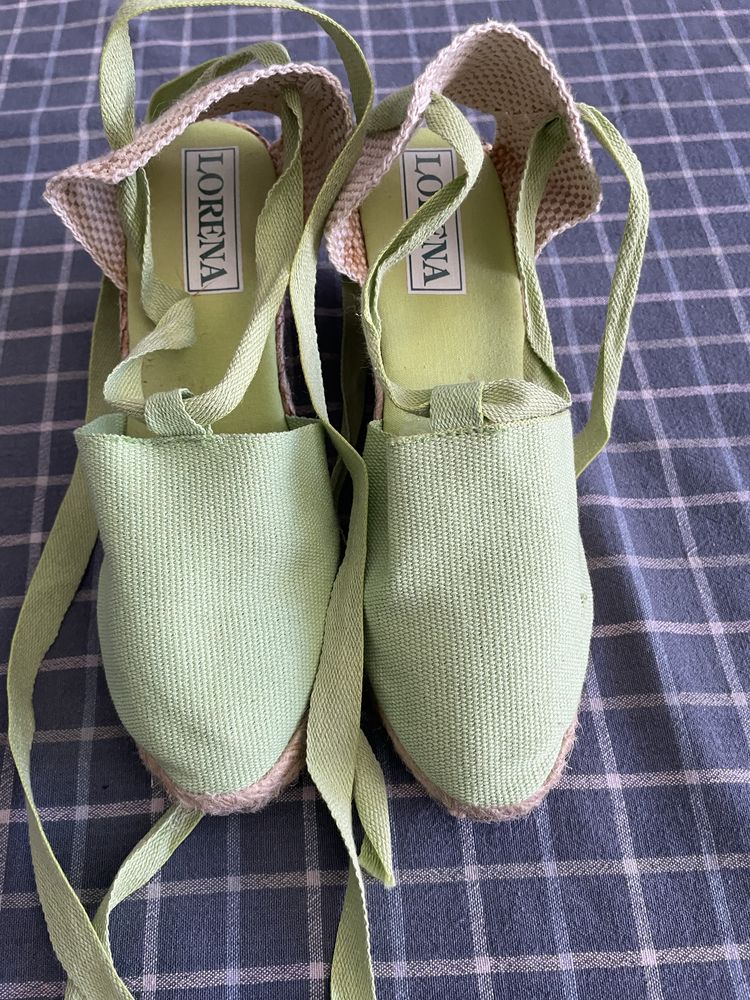Włoskie espadryle Lorena r. 36