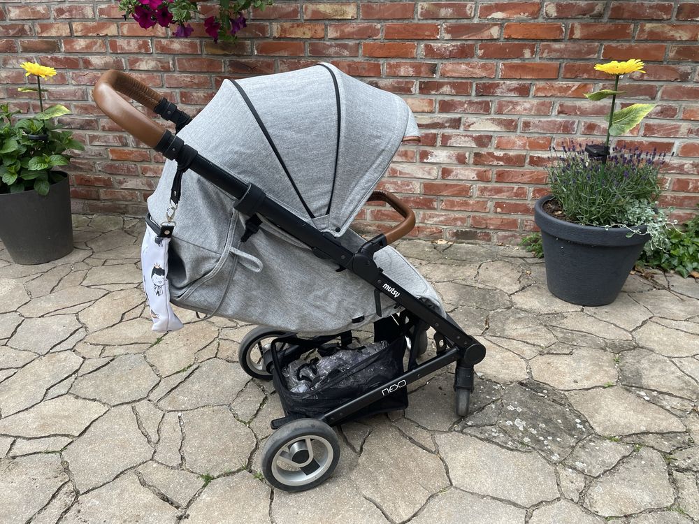 Mutsy nexo gray torba folia p/deszczowa