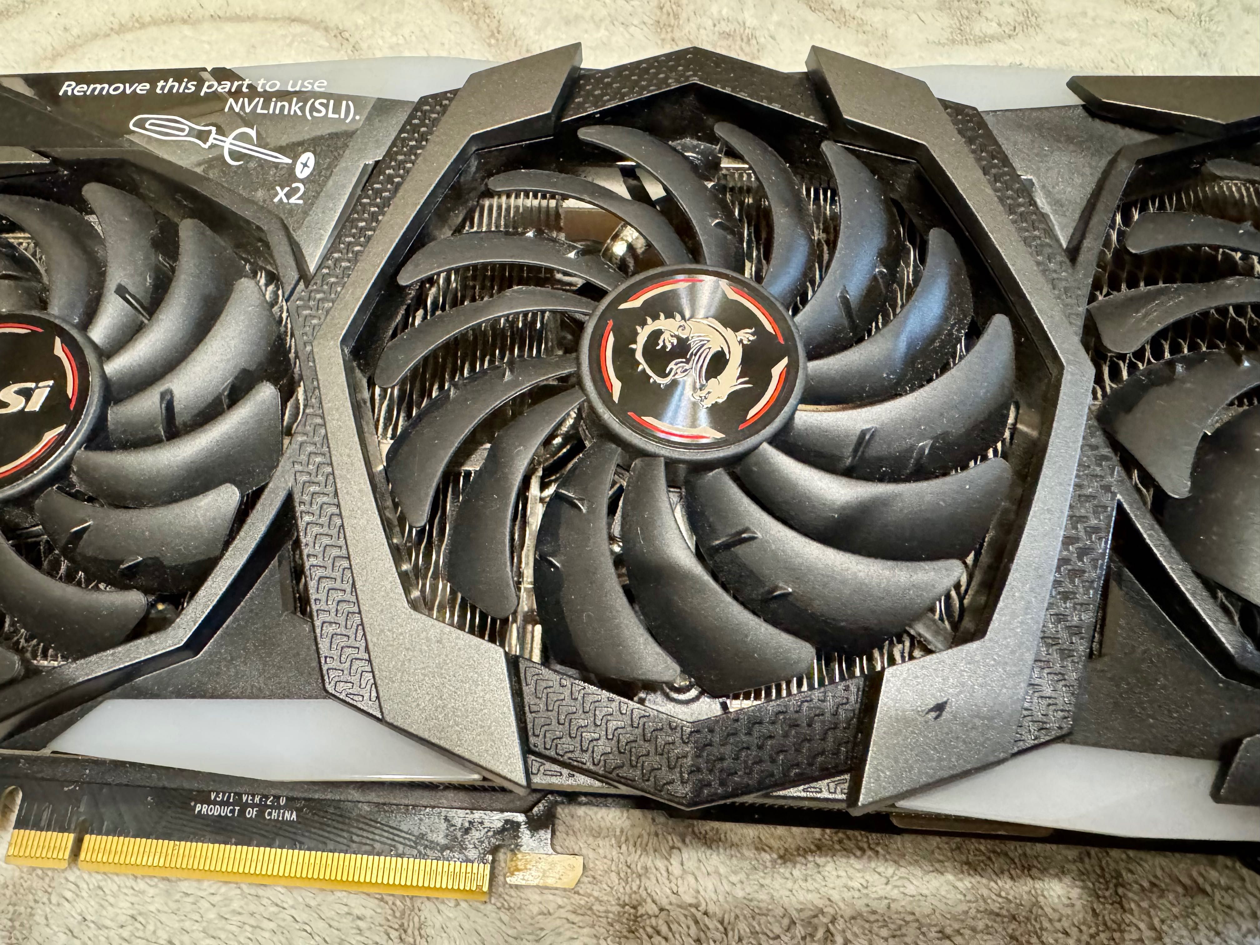 MSI GeForce RTX 2080 Ti 11ГБ GDDR6 Потужна відеокарта
