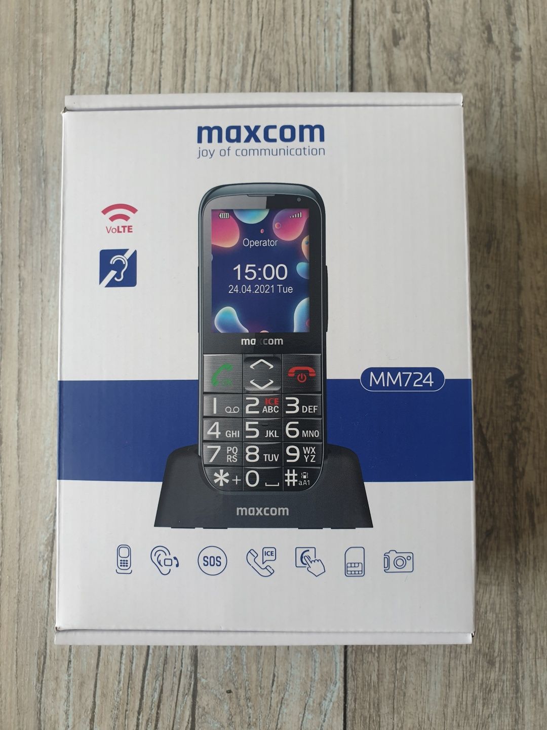 Telefon komórkowy  Maxcom MM724 Na gwarancji