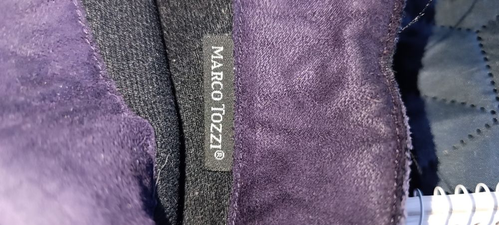 Замшеві чоботи Marco Tozzi