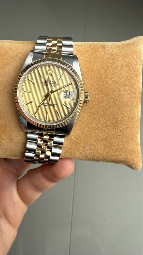 Oryginalny ROLEX Datejust Tapestry Dial 36 - unikat w pięknym stanie !