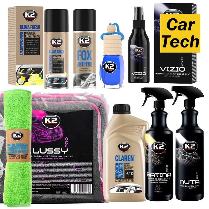 Набір автомобільної косметики K2 Польща, в асортименті, на подарунок