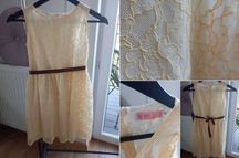 Sukienka okolicznościowa ślub chrzciny wesele r. 140 [olx013]