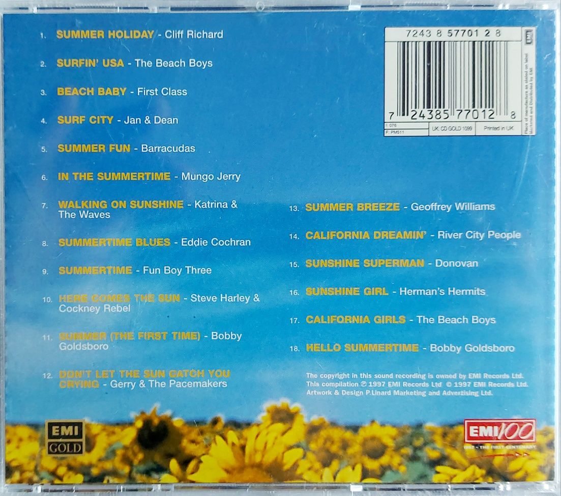 Totaly Summer The Essential Summer Album 1997r The Beach Boys Donovan