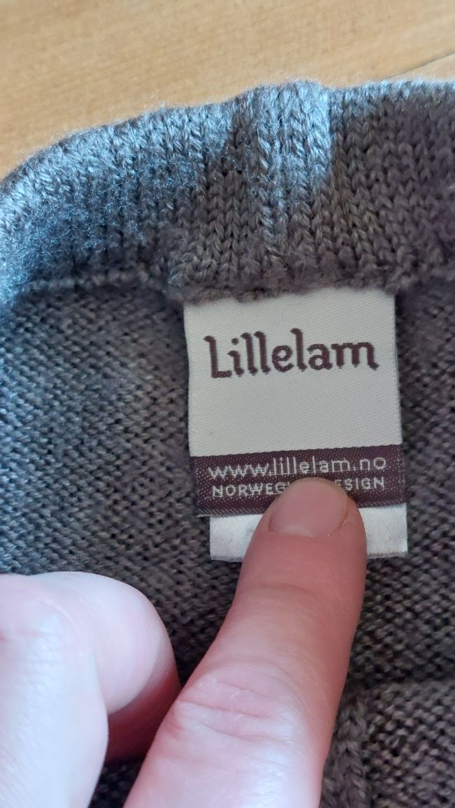 Spodnie Lillelam 100% wełna merino