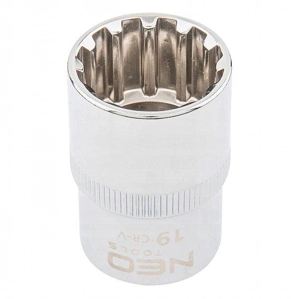 Nasadka Spline 1/2' 19 Mm (Crv) 08-591 Neo Tools #