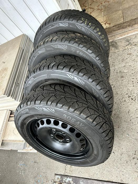 185/65 r15 шини зимові з дисками 5/112