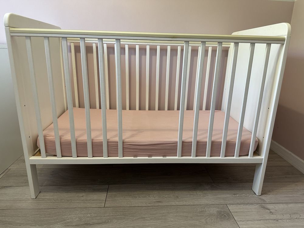 Woodies Łóżeczko niemowlęce Country Cot 120×60