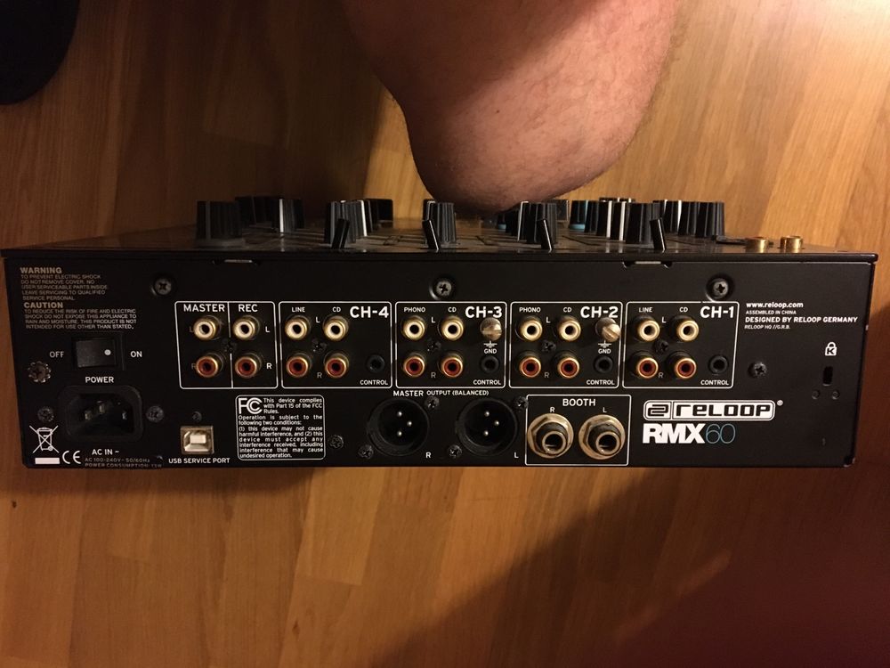 Reloop rmx 60 mesa de mistura