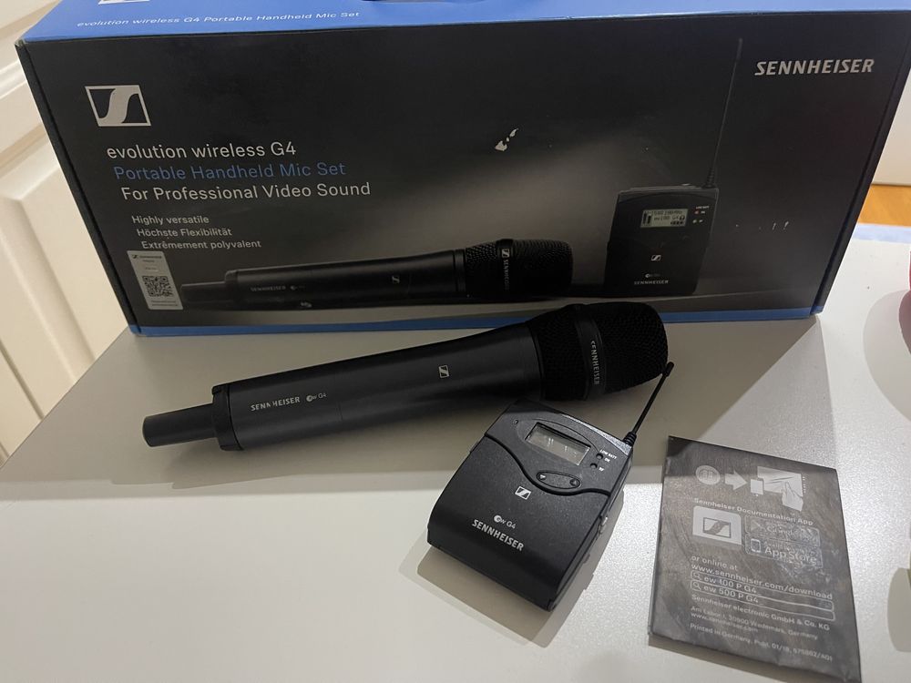 Microfone de mão Sennheiser EW 135P G4 E