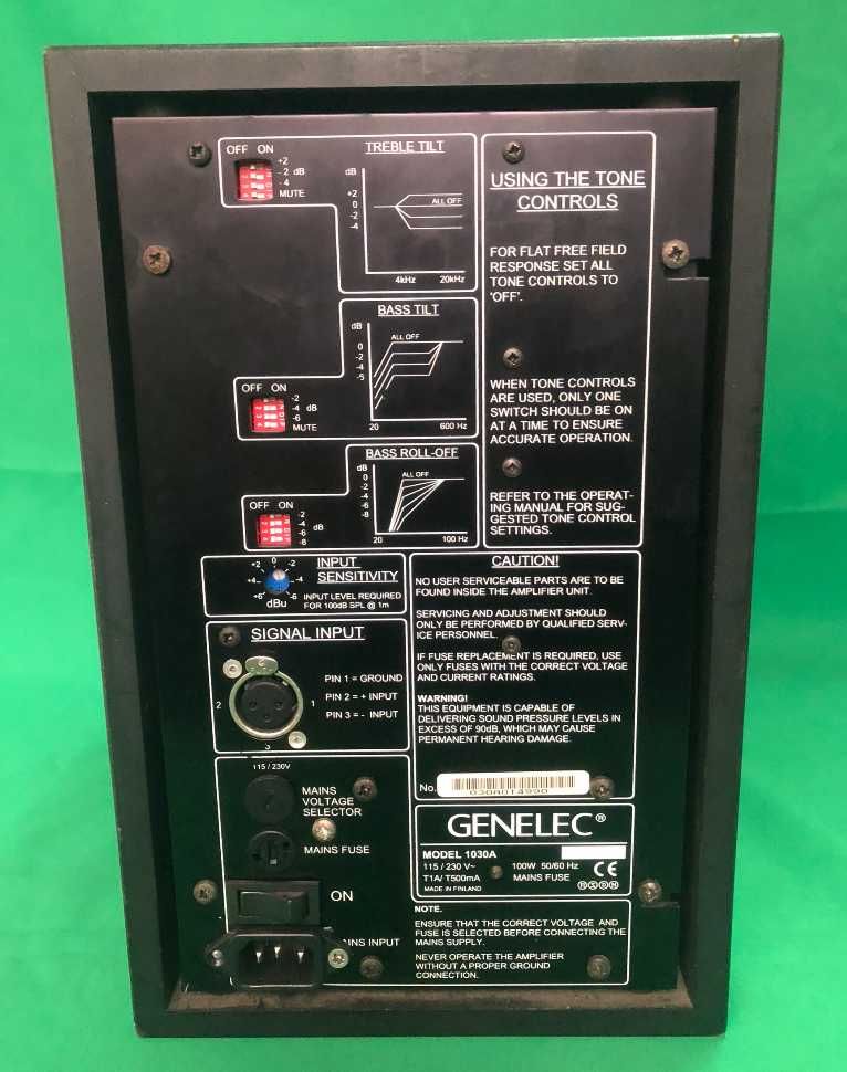 Genelec 1030A - Monitor de estudio