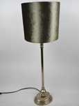 Lampa chromowana L&L Collections Holandia lata 80/90te abażur nowy