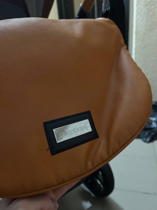 Дитяча коляска Mioobaby Zoom 2 в 1, коричневий.