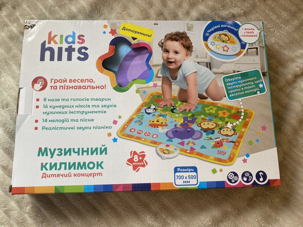 Музыкальный коврик Kids Hits Детский концерт