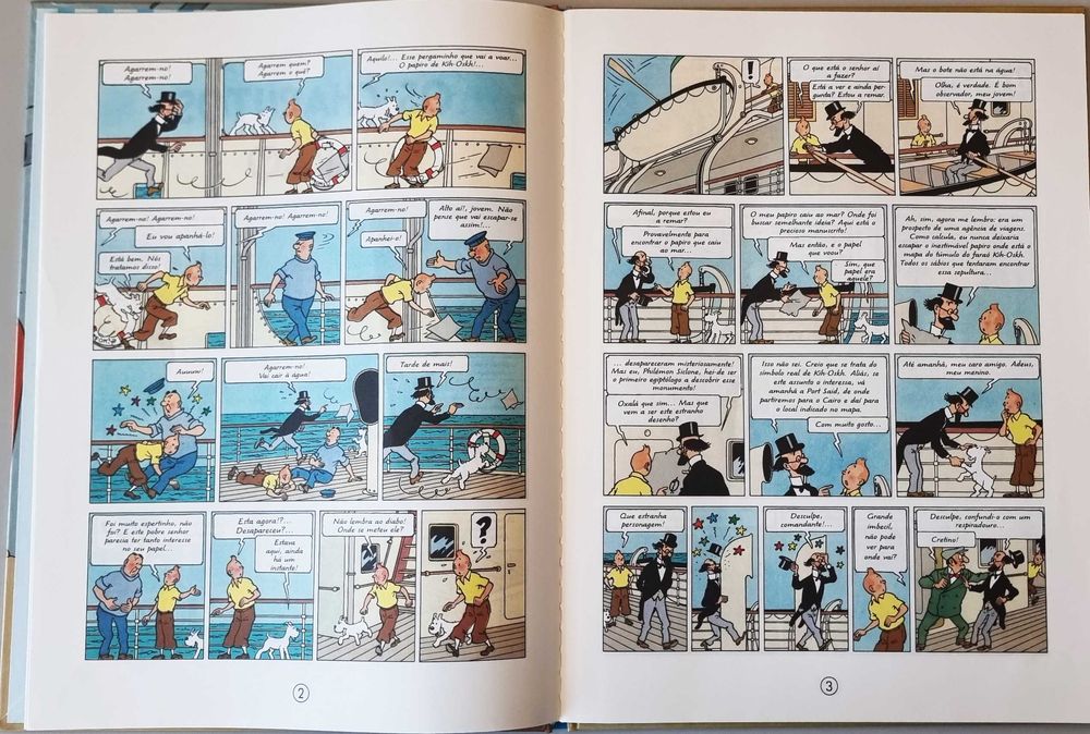 As Aventuras de Tintin - Os Charutos do Faraó