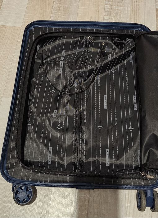 Wittchen walizka ultralekka kabinowa z klapką na laptop