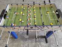 Mesa com 7 jogos